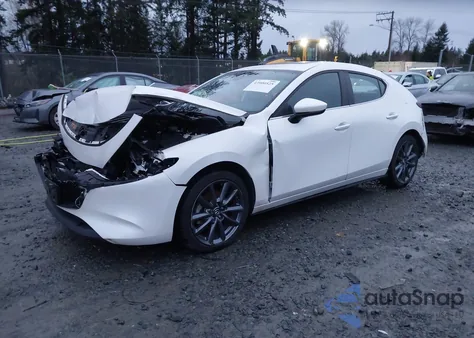 2021 Mazda Mazda3 Preferred z USA, uszkodzony, nr VIN JM1BPBLL2M1335430